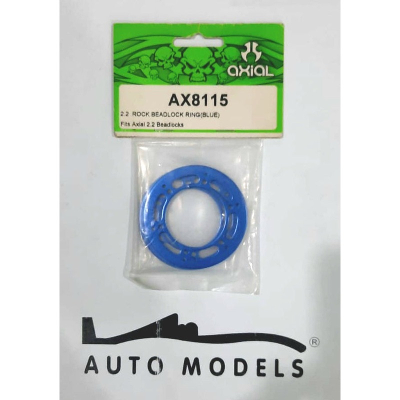Axial 2.2 Rock Beadlock Ring Blue