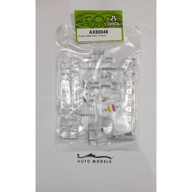 Axial Racing Exterior Detail Parts-Chrome