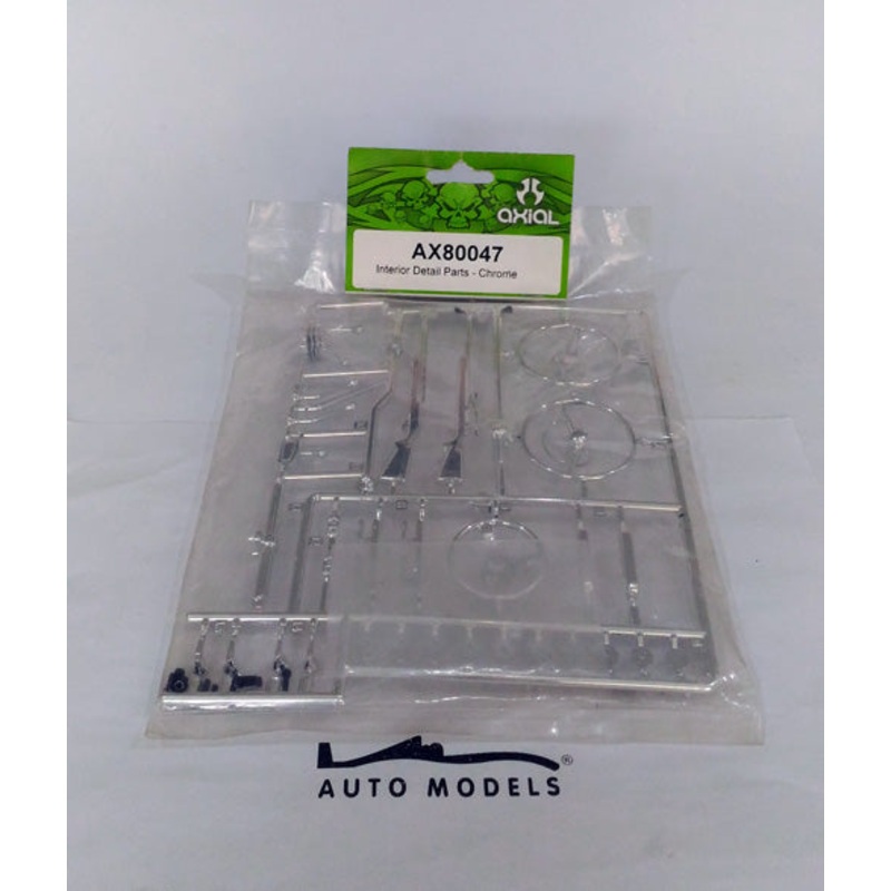 Axial Racing Interior Detail Parts-Chrome
