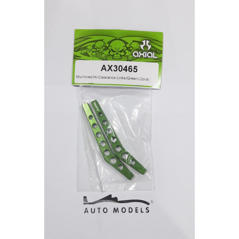 Axial Racing Machined Hi-Clearance Links-Green (2pc)