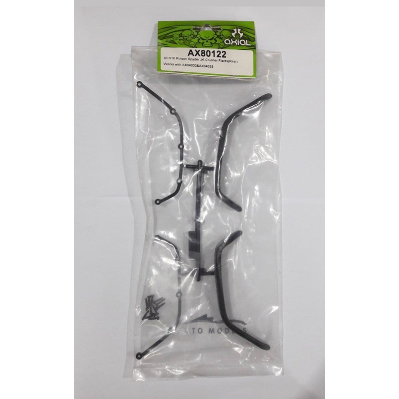 Axial Racing SCX10 Poison Spyder Jk Crusher Flares Rear