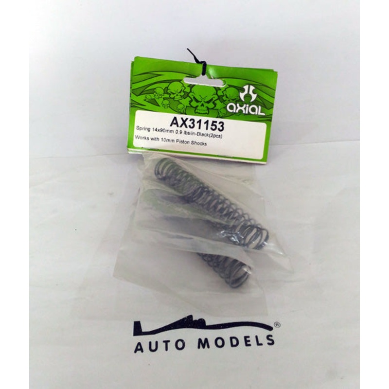 Axial Racing Spring 14x90mm 0.90 lbs/in – Black