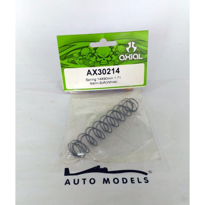 Axial Racing Spring 14x90mm 1.71 lbs/in-White