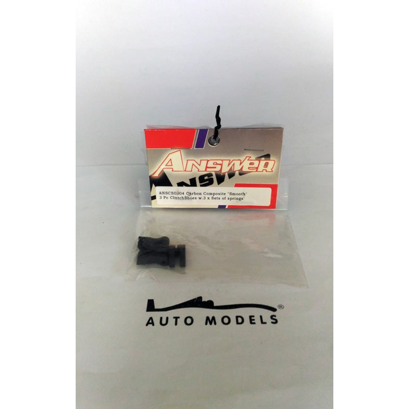 Answer RC 3 Shoe Clutch Carbon Composite Clutch W 3 PKS Springs
