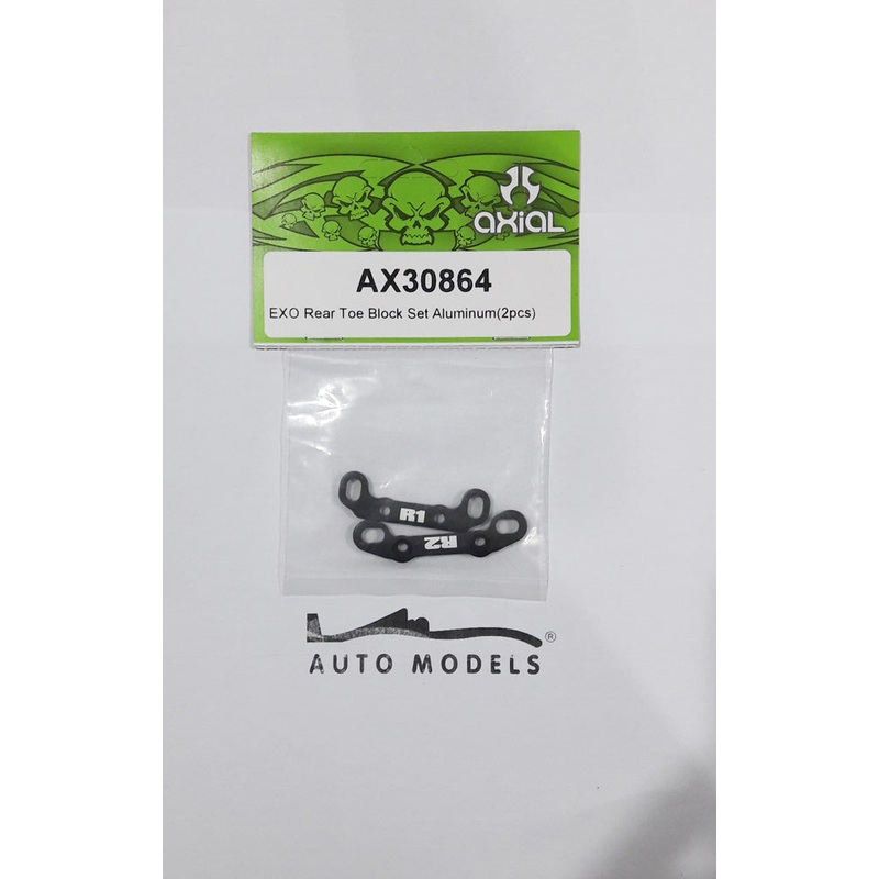 Axial Racing Exo Rear Toe Block Set Aluminium (2pcs)