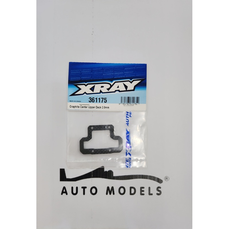 XRAY Graphite Center Upper Deck 2.0mm