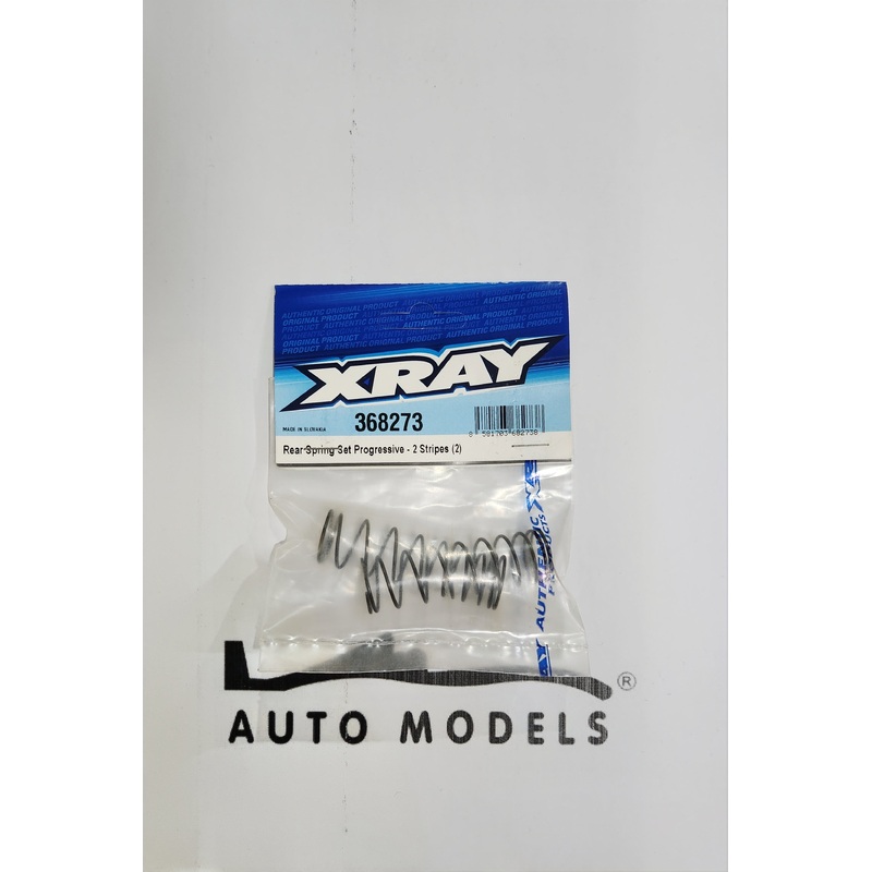 XRAY Rear Spring Set Progressive – 2 Stripes (2)