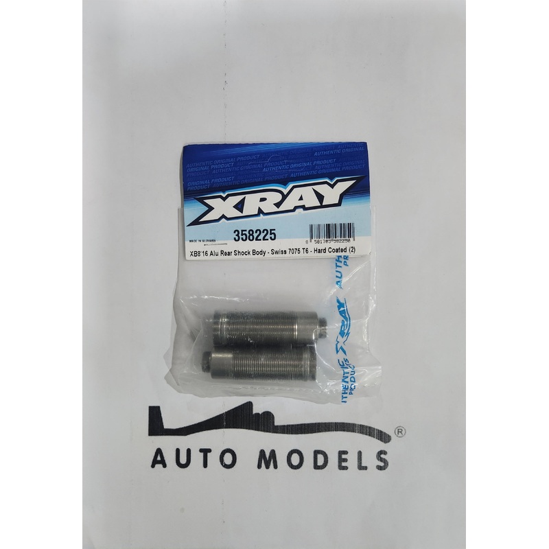 XRAY XB8’16 Alu Rear Shock Body – Swiss 7075 T6 – Hard Coated (2)