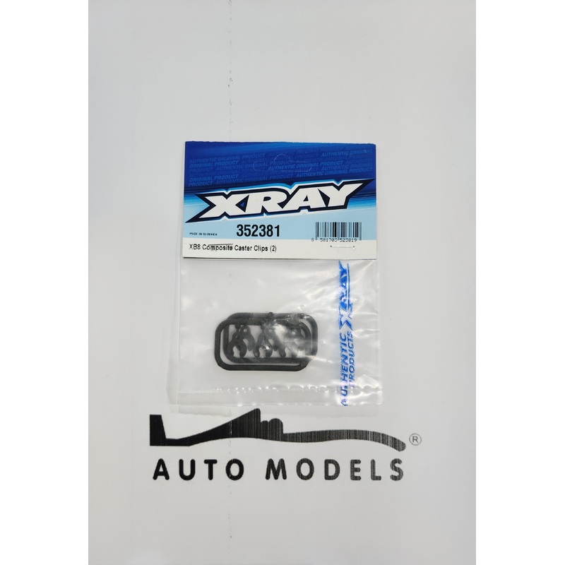 XRAY XB8 Composite Caster Clips (2)