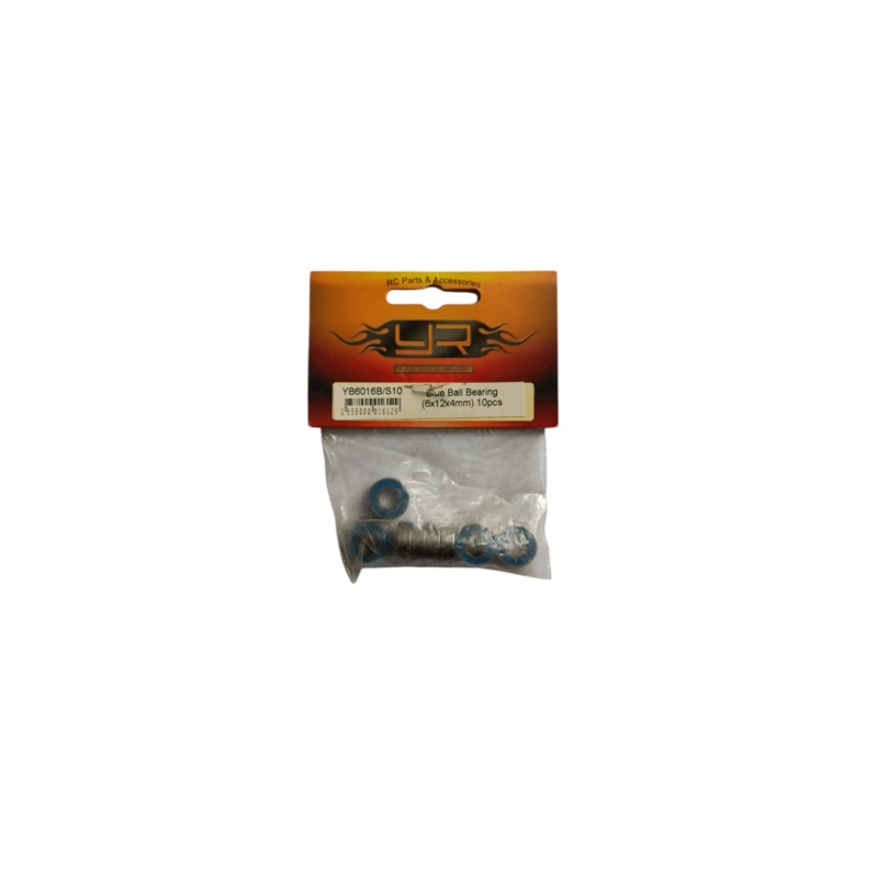 Yeah Racing Blue Ball Bearing (6x12x4mm) – 10pcs