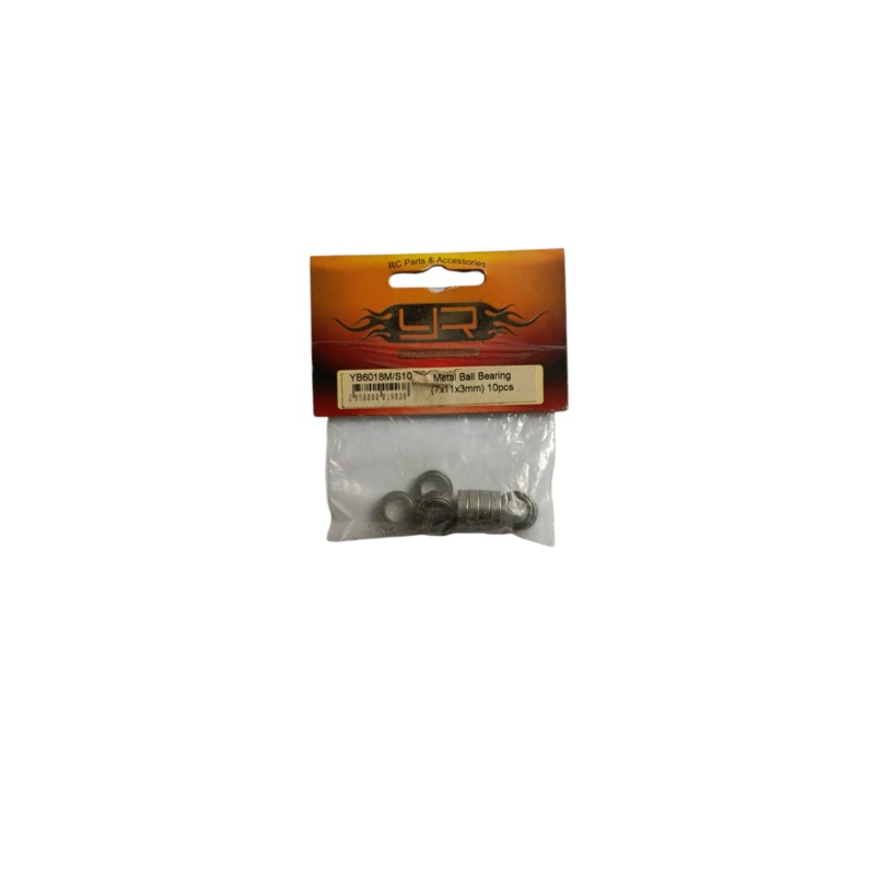 Yeah Racing Metal Ball Bearing ( 7x11x3mm ) – 10pcs