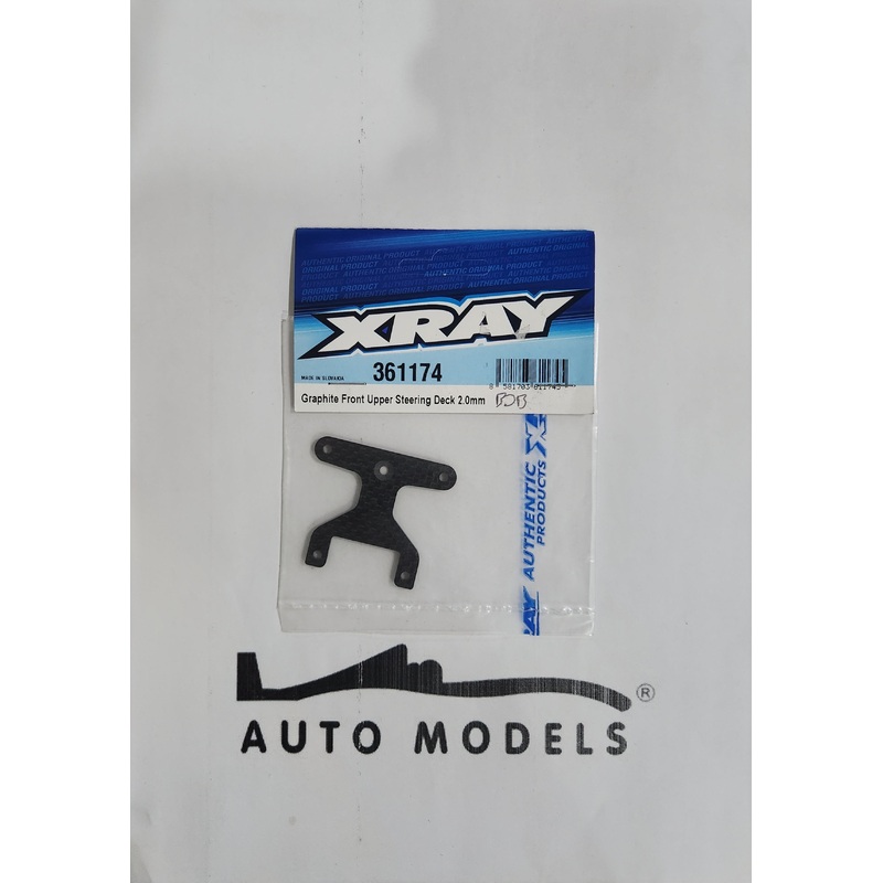 XRAY Graphite Front Upper Steering Deck 2.0mm