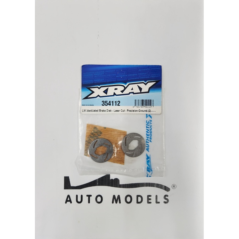 XRAY LW Ventilated Brake Disk – Laser Cut – Precisiom – Ground (2)