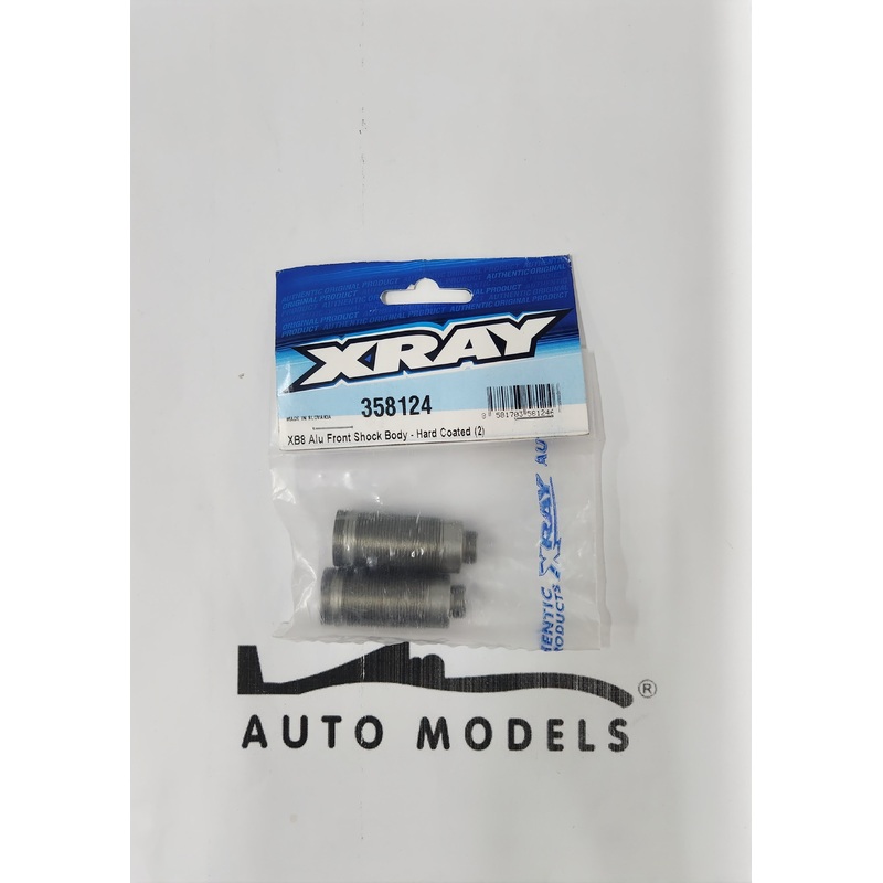 XRAY XB8 Alu Front Shock Body – Hard Coated (2)
