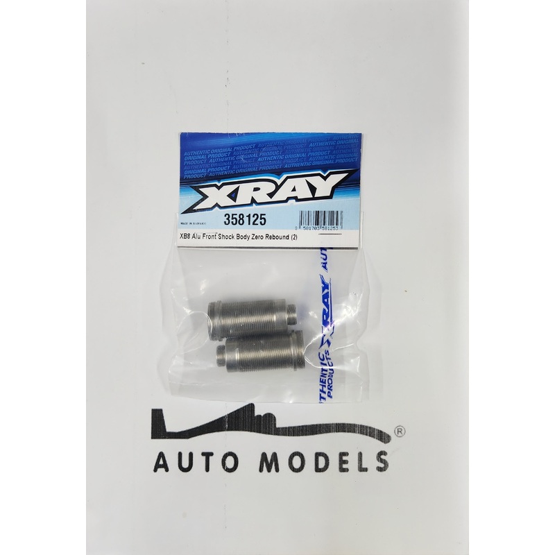 XRAY XB8 Alu Front Shock Body Zero Rebound (2)