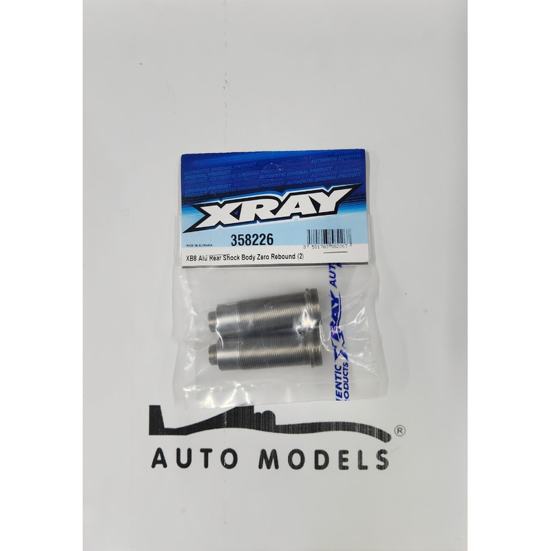 XRAY XB8 Alu Rear Shock Body Zero Rebound