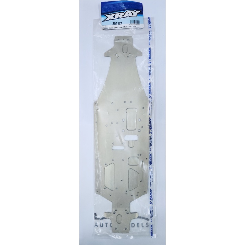 XRAY XT8.2 Alu Chassis (3mm) – Swiss 7075 T6 – Hard Coated