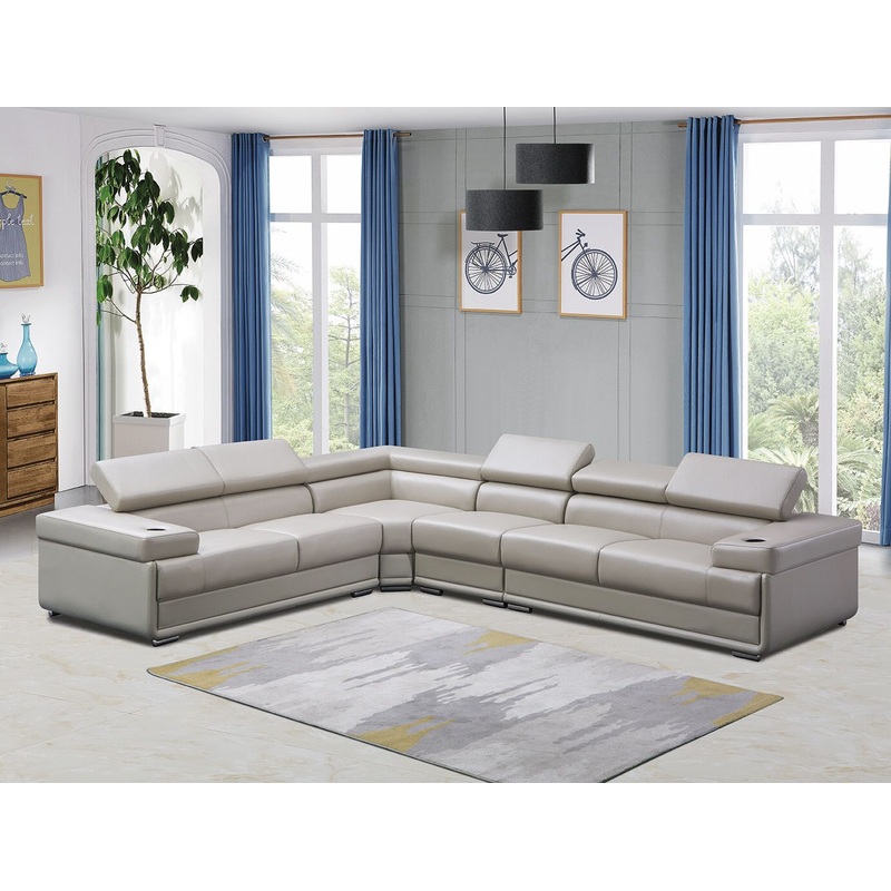 Doris Sectional Couch|Grey