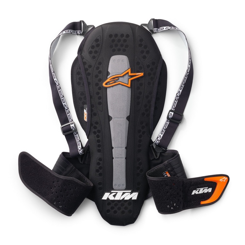 NUCLEON KR-2 BACK PROTECTOR|SM|MD|LG