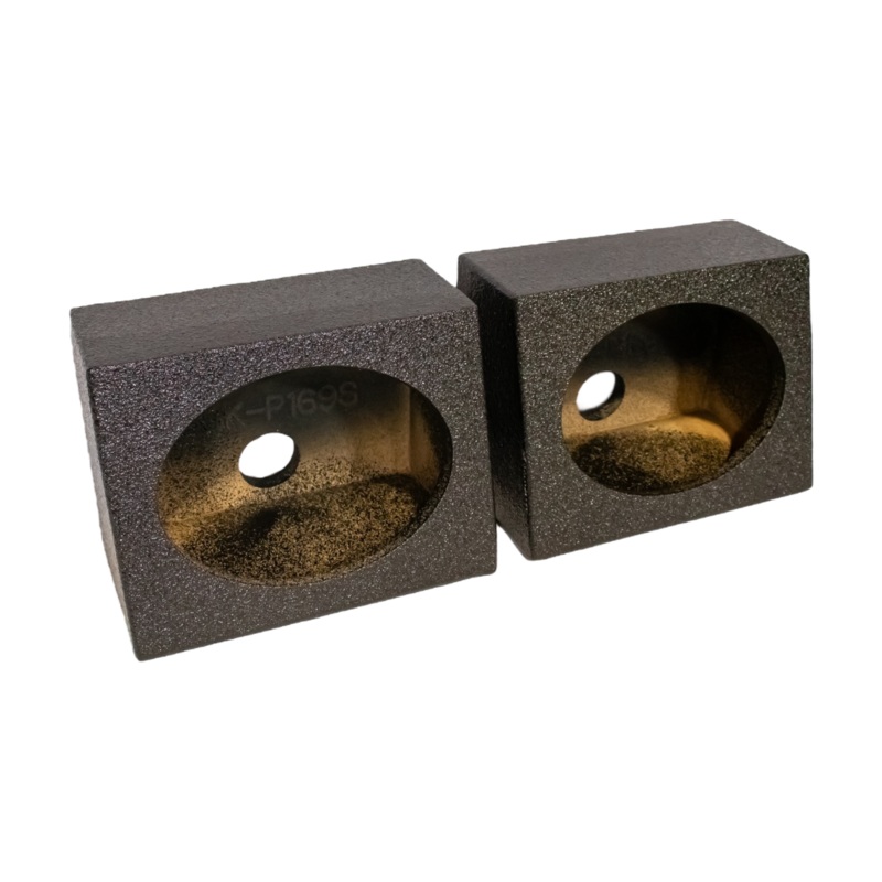 SoundSkins Enclosures | Universal Pair 6×9 – Premium USA Made Speaker Boxes with Bed Liner Spray Finish