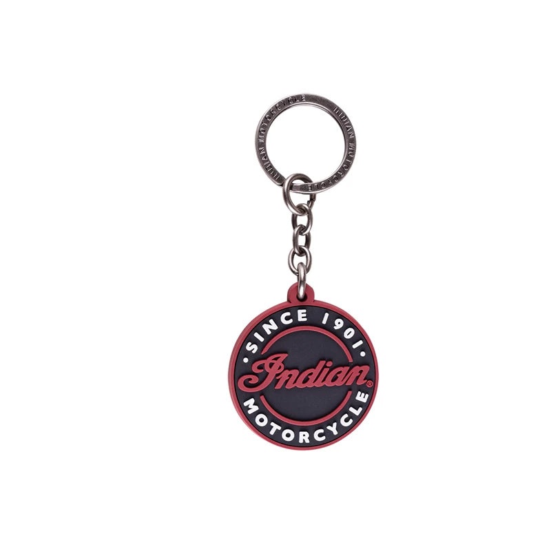 SCRIPT LOGO RUBBER KEY RING