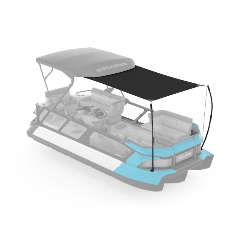 SUNSHADE EXTENSION FOR BIMINI TOP 21′