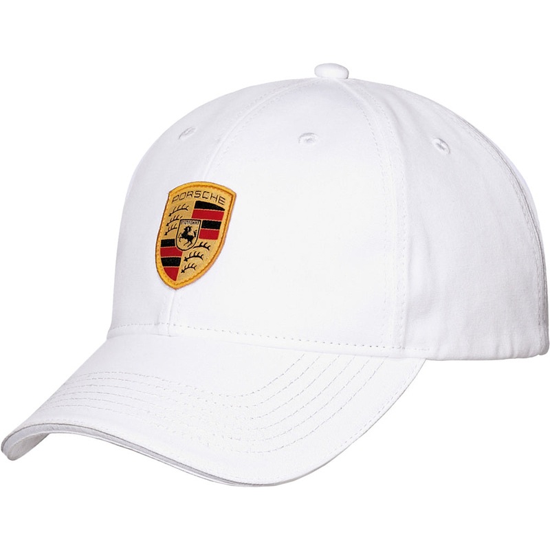 Porsche Crest Cap – White