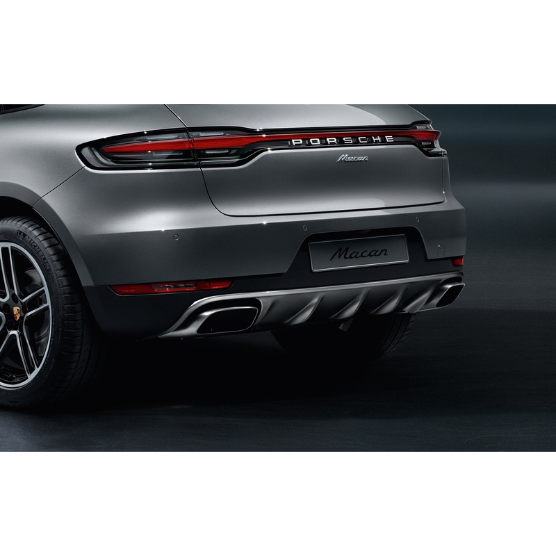 Stainless-steel rear trim