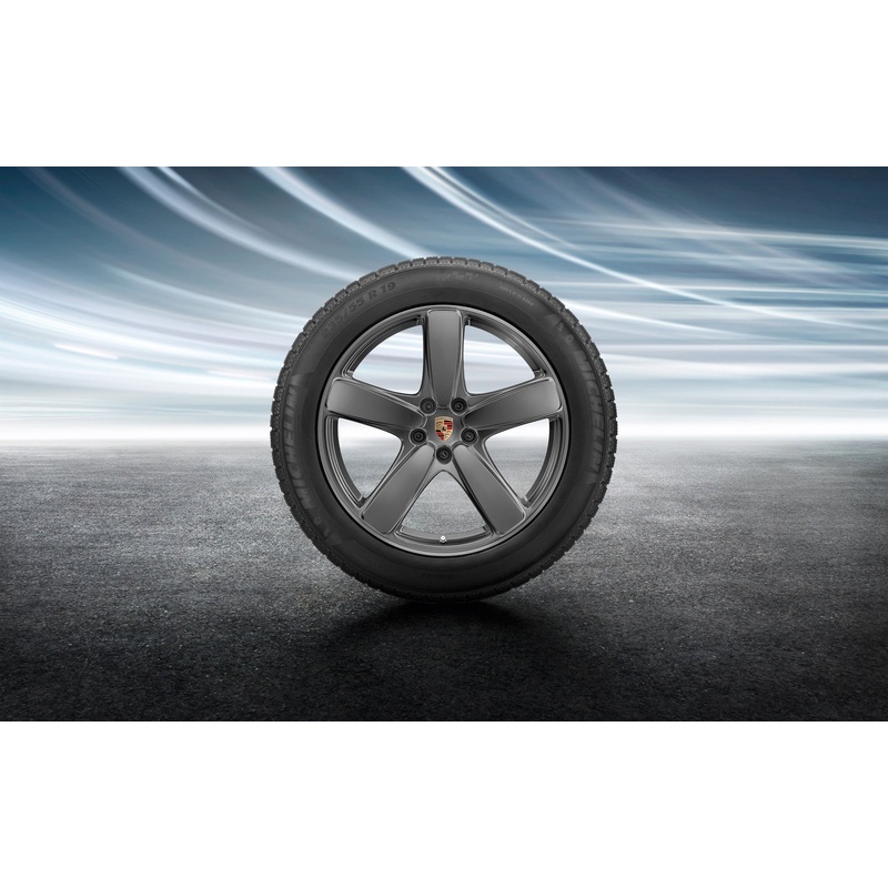 19 Sport Classic Winter Wheel and Tire Set Paint in Platinum (satin gloss) – 95B.II