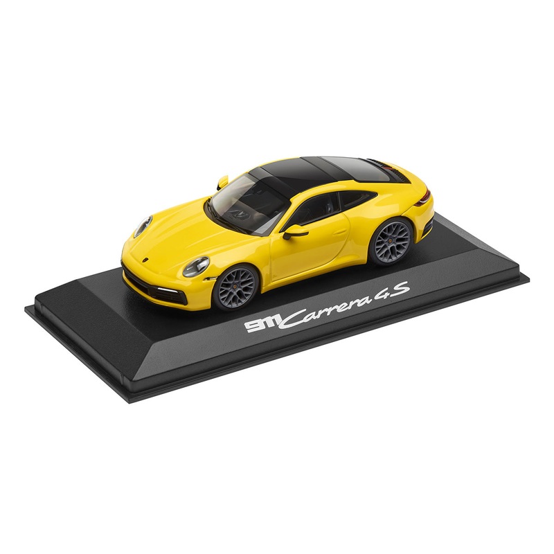 911 (992) C4S Coup, racing yellow, 1:43