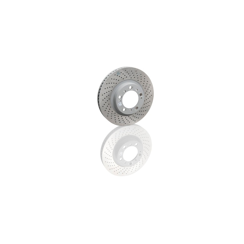 Brake disc, front left