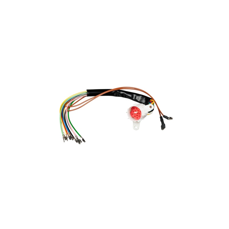 Cable set for electronically adjustable exterior mirrors