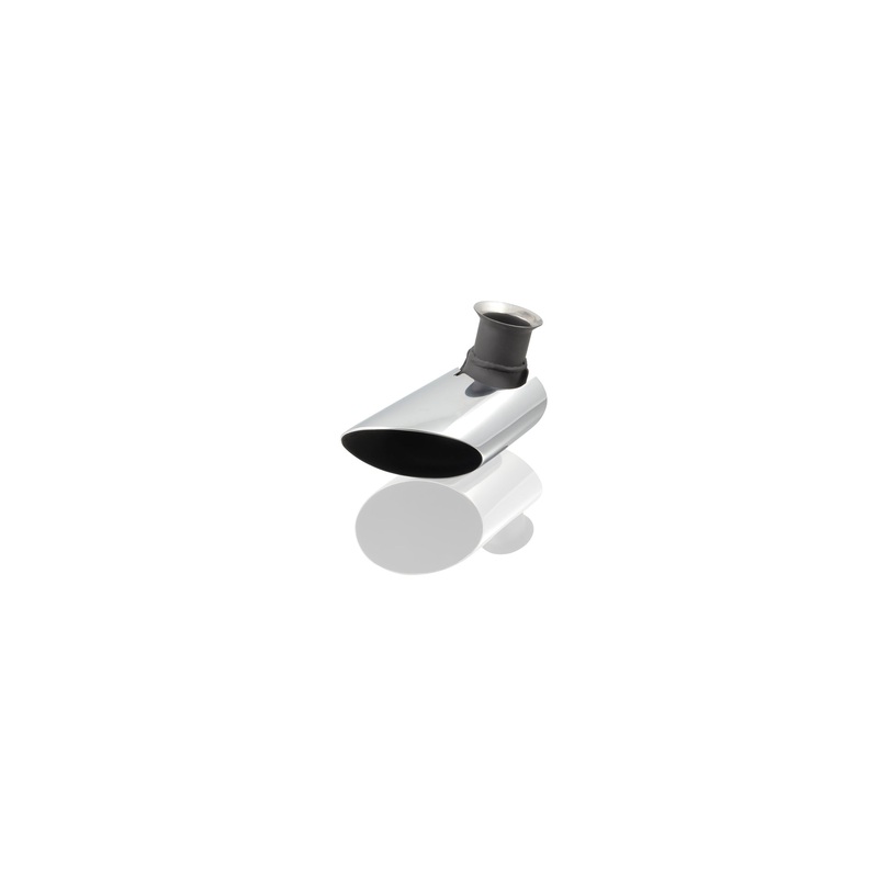 Sports tailpipe in an oval look, Right