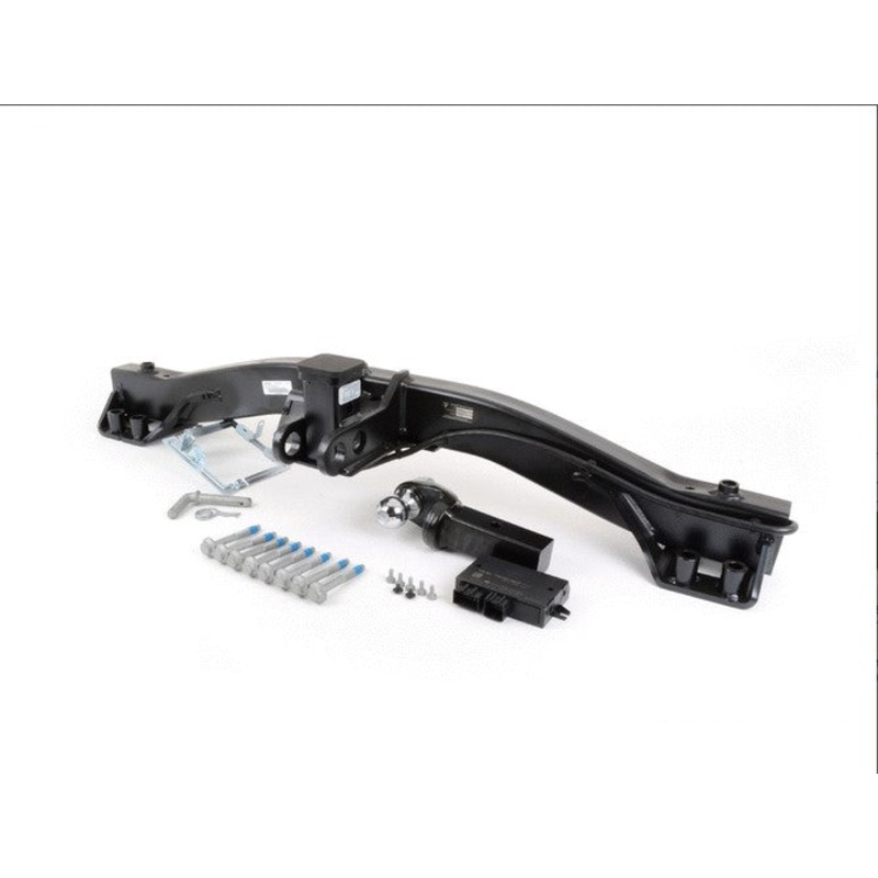 Trailer hitch with manually detachable ball joint