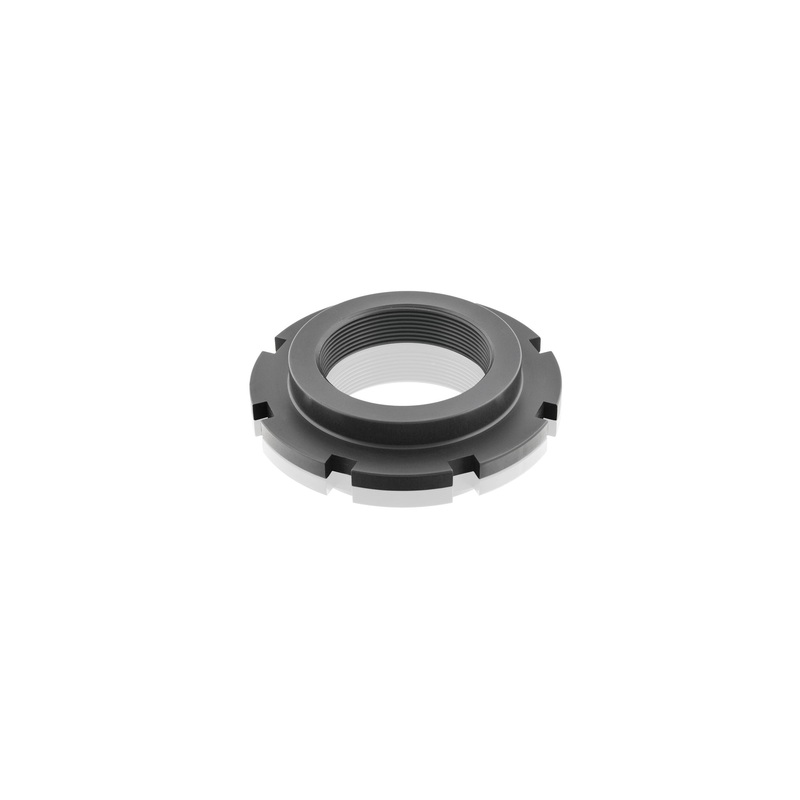 Adjusting nut on the shock absorber, upper, Black
