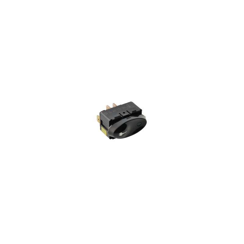 Tip switch for central locking system, High-Gloss Black