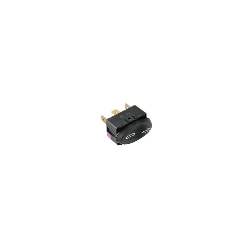 Tip switch for convertible roof control, Matt Black, cabrio