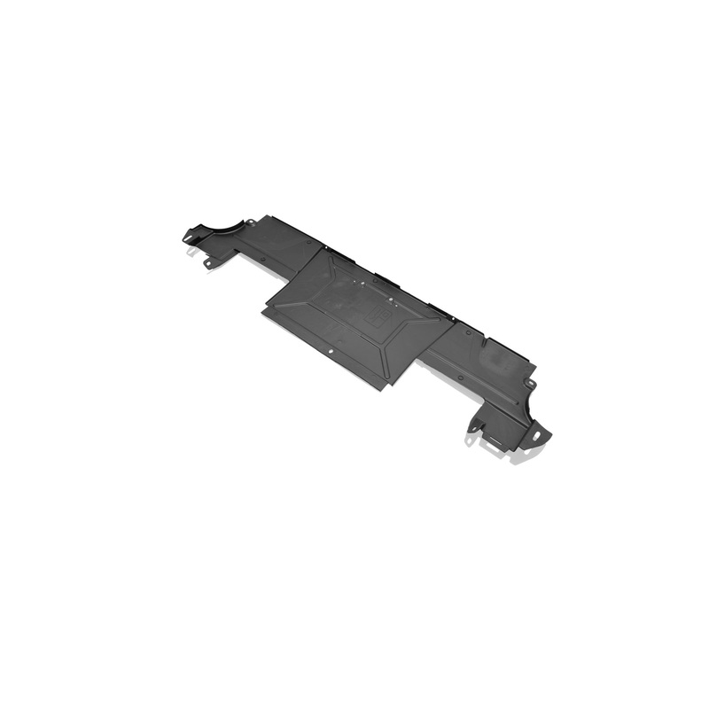 Underbody cover, rear