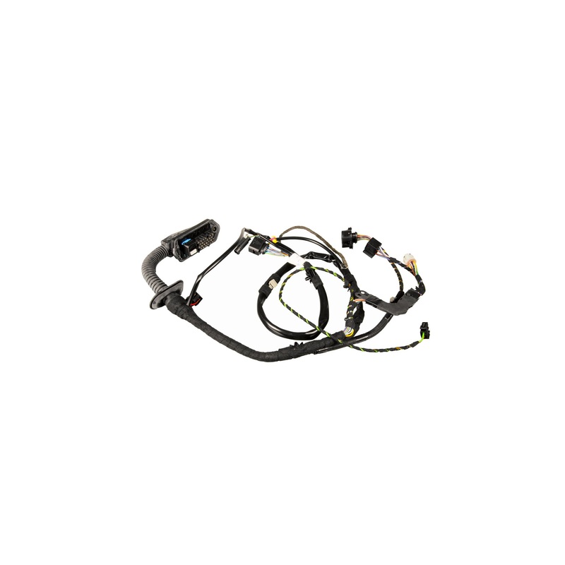 Wiring harness for retrofit kit, auto-dimming exterior mirror