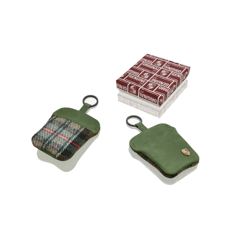 ’50 Years 911 Turbo’ key pouch, Green
