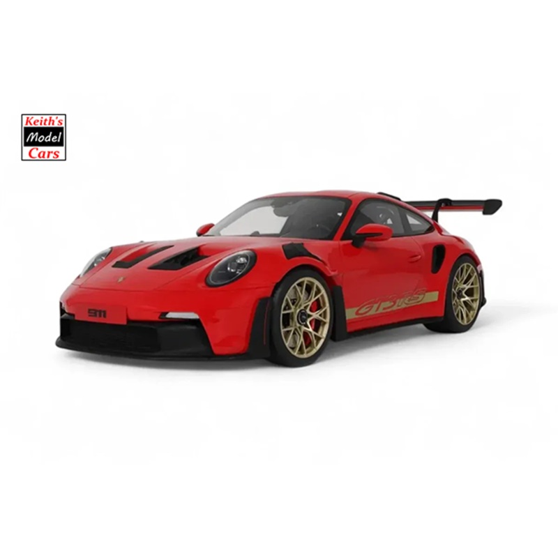 [1/12 Scale] Porsche 911 (Type 992) GT3 RS in Guards Red by GT Spirit