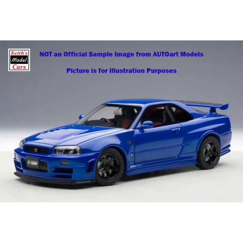 [1/18 Scale] Nissan Skyline GT-R (R34) Z-Tune in Bayside Blue by AUTOart Models