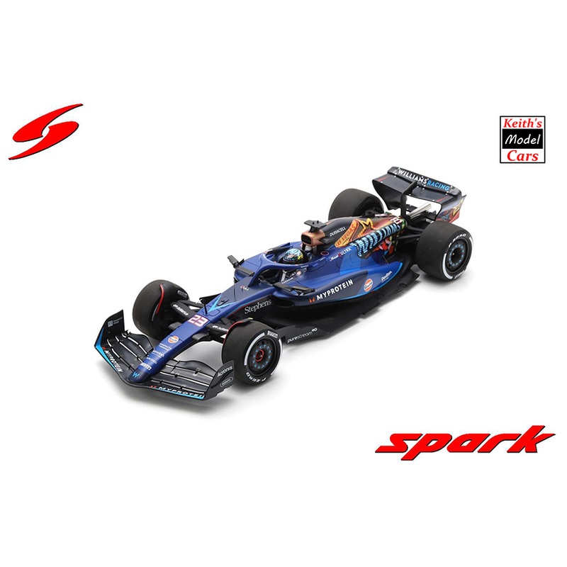[1/18 Scale] Williams F1 FW45 – Las Vegas GP 2023 – No.23 Alex Albon by Spark Models