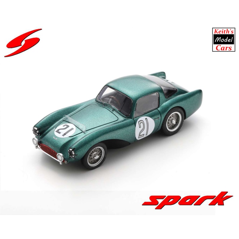 [1/43 Scale] Aston Martin DB3 S 24H Le Mans 1954 (No.21 G. Whitehead/J. Stewart) by Spark Models