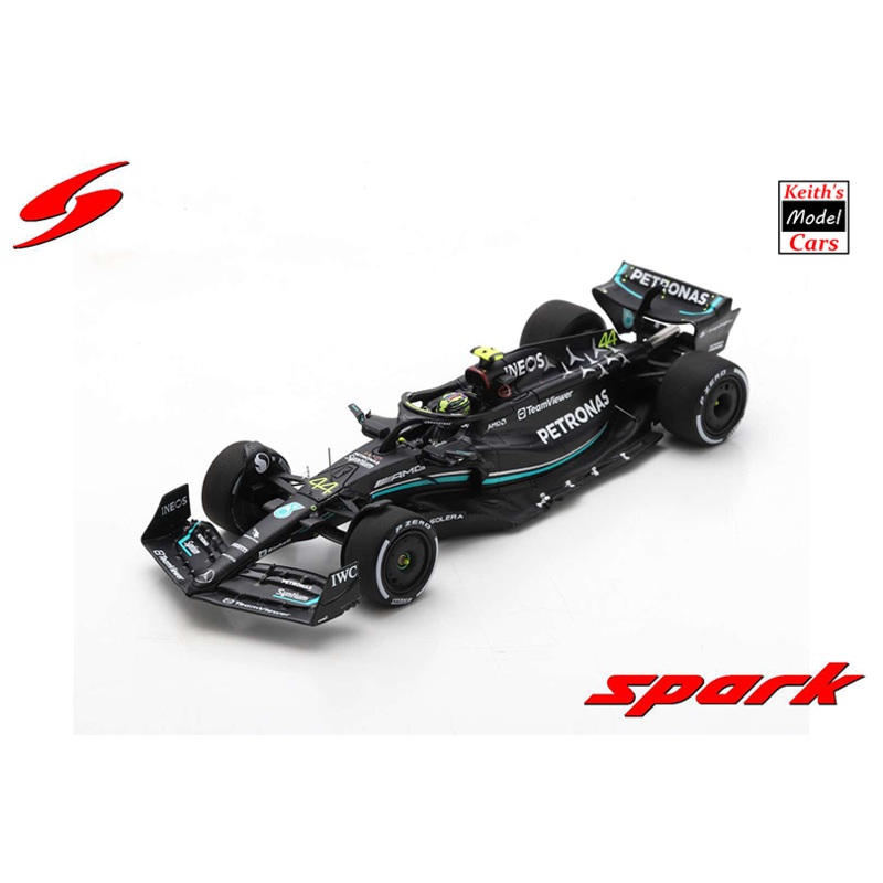 [1/43 Scale] Mercedes-AMG Petronas F1 W14 E Performance – 2nd Place – Australian GP 2023 – No.44 Lewis Hamilton by Spark Models