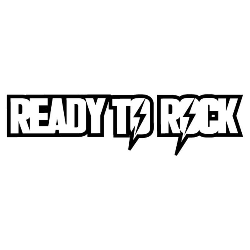 Ready to Rock Sticker