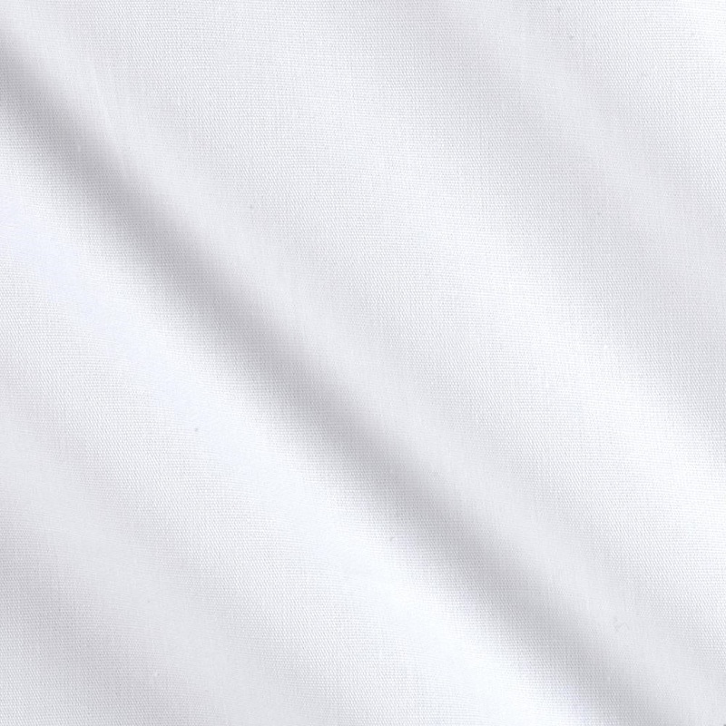 Solid White Fabric