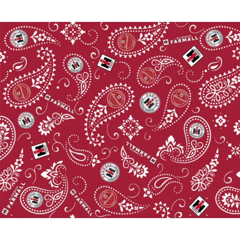 Farmall IH Tractor Fabric, Farmall Paisley
