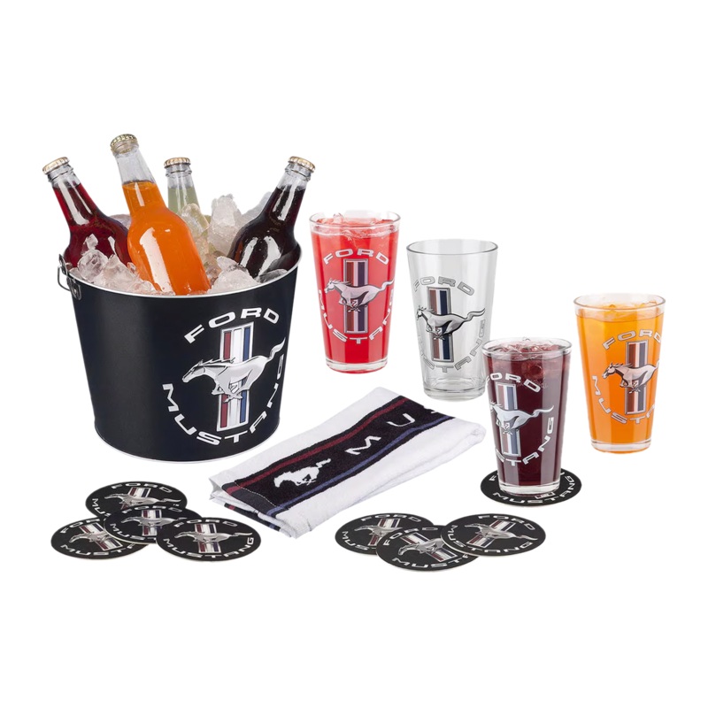 Ford Mustang Party Bucket Set|Multicolor
