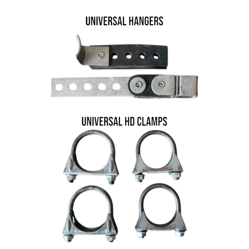 Universal Heavy Duty Clamps/Hanger For Single Exhaust Kits